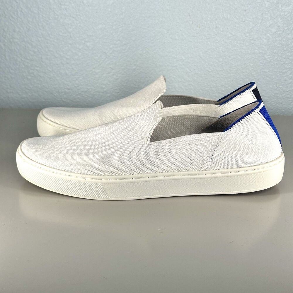 Rothy's The Original Slip On Sneaker White Loafers Womens Size 10 Shoes - Picture 6 of 16